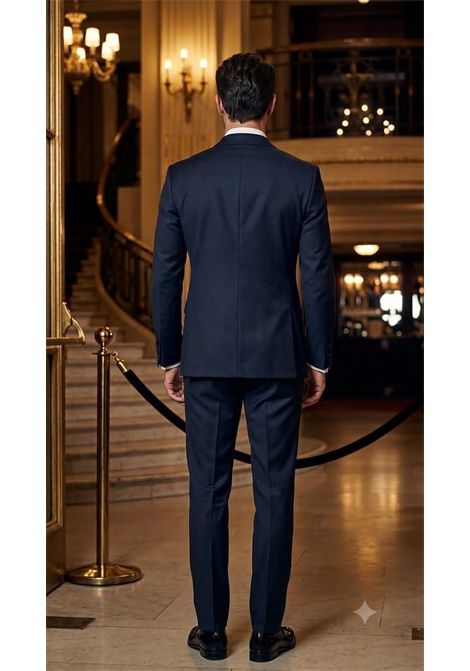 Abito Uomo Manuel Ritz Cerimonia Smoking Drop 8 MANUEL RITZ | Abiti | 3630AR3328 24000289
